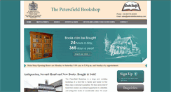 Desktop Screenshot of petersfieldbookshop.com